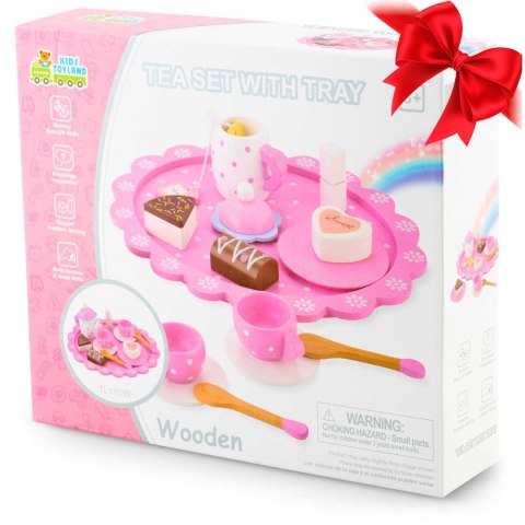 Drewniana zabawka zestaw do herbaty RK-869 Ricokids Ricokids Drewniana zabawka zestaw do herbaty RK-869 Ricokids Ricokids
