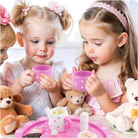 Drewniana zabawka zestaw do herbaty RK-869 Ricokids Ricokids Drewniana zabawka zestaw do herbaty RK-869 Ricokids Ricokids