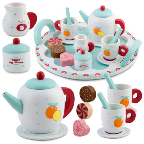Drewniana zabawka zestaw do herbaty RK-869 Ricokids Ricokids Drewniana zabawka zestaw do herbaty RK-869 Ricokids Ricokids