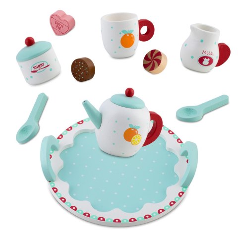 Drewniana zabawka zestaw do herbaty RK-869 Ricokids Ricokids Drewniana zabawka zestaw do herbaty RK-869 Ricokids Ricokids
