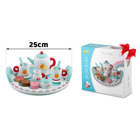 Drewniana zabawka zestaw do herbaty RK-869 Ricokids Ricokids Drewniana zabawka zestaw do herbaty RK-869 Ricokids Ricokids