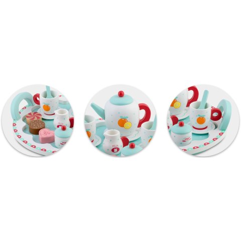 Drewniana zabawka zestaw do herbaty RK-869 Ricokids Ricokids Drewniana zabawka zestaw do herbaty RK-869 Ricokids Ricokids