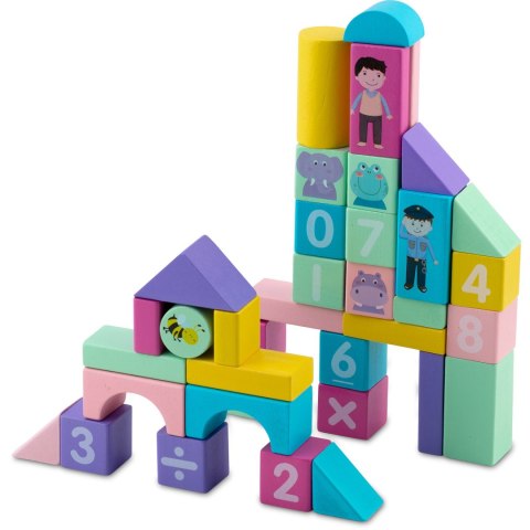 Drewniane klocki edukacyjne RK-871 Ricokids Ricokids Drewniane klocki edukacyjne RK-871 Ricokids Ricokids