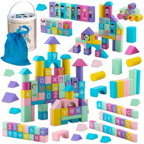 Drewniane klocki edukacyjne RK-871 Ricokids Ricokids Drewniane klocki edukacyjne RK-871 Ricokids Ricokids