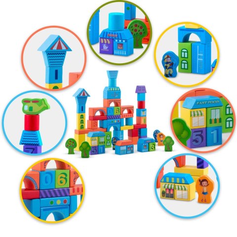 Drewniane klocki edukacyjne RK-871 Ricokids Ricokids Drewniane klocki edukacyjne RK-871 Ricokids Ricokids