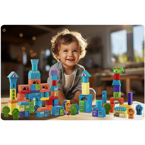 Drewniane klocki edukacyjne RK-871 Ricokids Ricokids Drewniane klocki edukacyjne RK-871 Ricokids Ricokids
