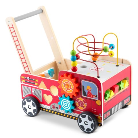 Drewniany chodzik pchacz straż pożarna RK-873 Ricokids Ricokids Drewniany chodzik pchacz straż pożarna RK-873 Ricokids Ricokids