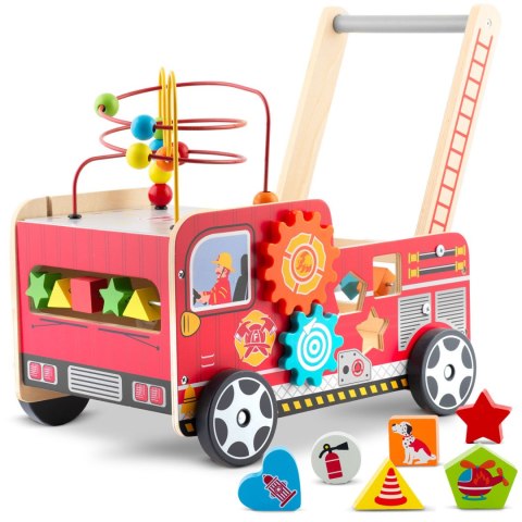Drewniany chodzik pchacz straż pożarna RK-873 Ricokids Ricokids Drewniany chodzik pchacz straż pożarna RK-873 Ricokids Ricokids