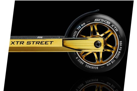 Hulajnoga wyczynowa SOKE XTR street gold SOKE Hulajnoga wyczynowa SOKE XTR street gold SOKE