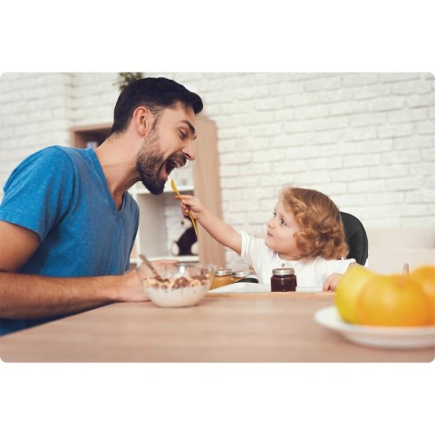 Krzesełko do karmienia Ricokids Mani czarne Ricokids Krzesełko do karmienia Ricokids Mani czarne Ricokids