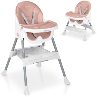 Krzesełko do karmienia Ricokids Mani różowe Ricokids