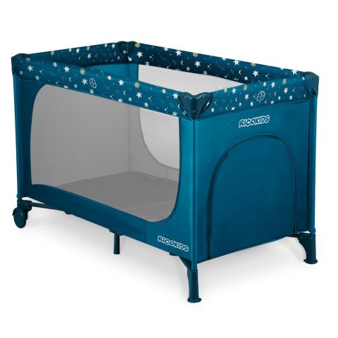 Łóżeczko turystyczne 125 x 65 x 78 cm RK-240 granatowe Ricokids Łóżeczko turystyczne 125 x 65 x 78 cm RK-240 granatowe Ricokids