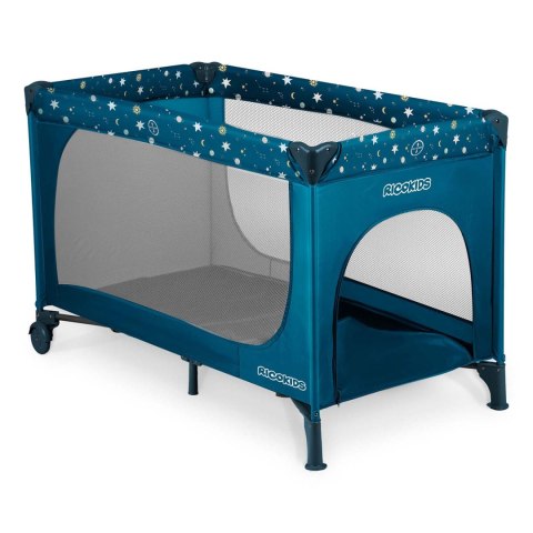 Łóżeczko turystyczne 125 x 65 x 78 cm RK-240 granatowe Ricokids Łóżeczko turystyczne 125 x 65 x 78 cm RK-240 granatowe Ricokids