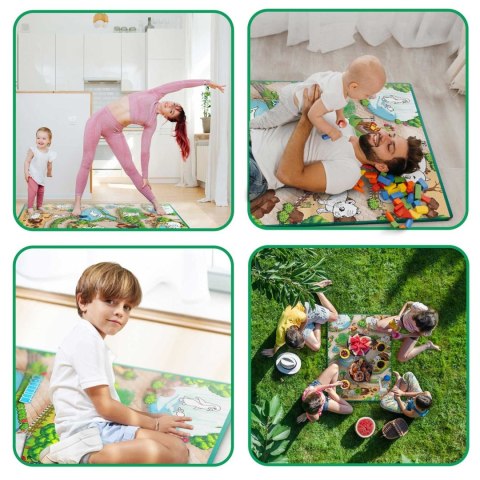 Mata piankowa do kolorowania zwijana 120 x 90 x 0,3 cm Ricokids RK-344 Ricokids Mata piankowa do kolorowania zwijana 120 x 90 x 0,3 cm Ricokids RK-344 Ricokids