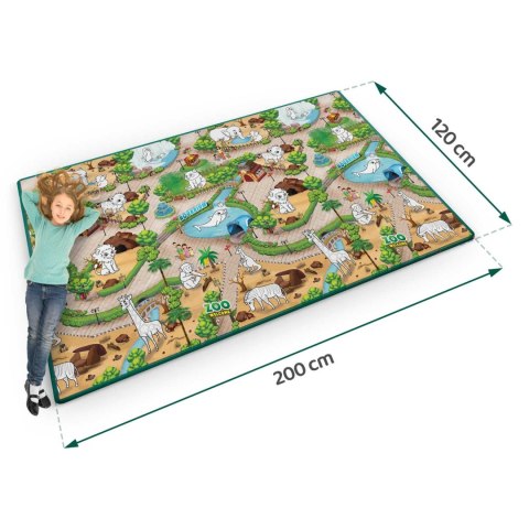 Mata piankowa do kolorowania zwijana 200 x 120 x 0,3 cm Ricokids RK-343 Ricokids Mata piankowa do kolorowania zwijana 200 x 120 x 0,3 cm Ricokids RK-343 Ricokids