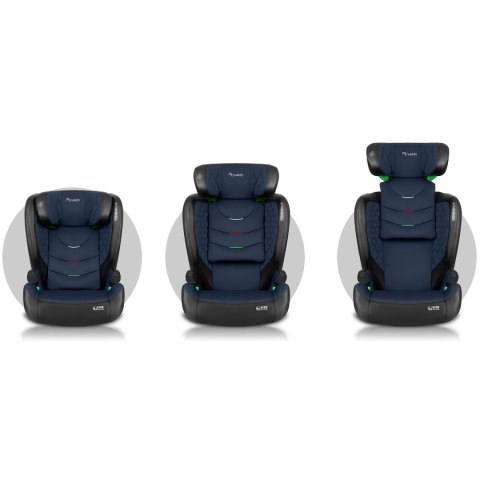 Fotelik samochodowy Nukido Louis czarno-granatowy 15-36 kg ISOFIX Nukido Fotelik samochodowy Nukido Louis czarno-granatowy 15-36 kg ISOFIX Nukido
