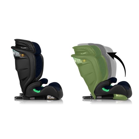 Fotelik samochodowy Nukido Louis czarno-granatowy 15-36 kg ISOFIX Nukido Fotelik samochodowy Nukido Louis czarno-granatowy 15-36 kg ISOFIX Nukido