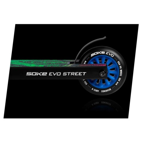 Hulajnoga wyczynowa SOKE EVO street black rainbow SOKE Hulajnoga wyczynowa SOKE EVO street black rainbow SOKE