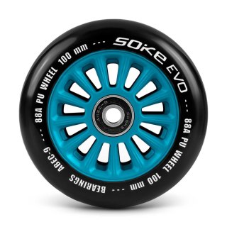 Kółka do hulajnogi 100 mm niebieskie 2 szt SOKE