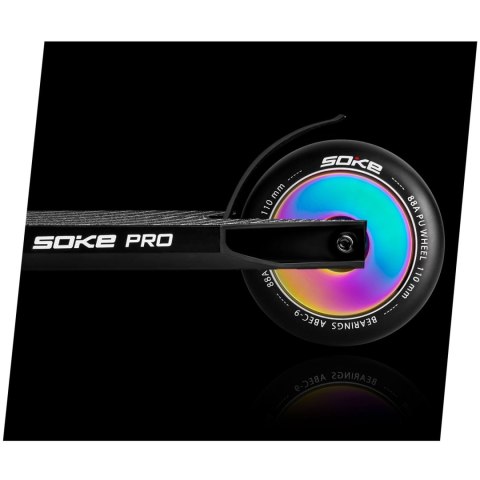 Kółka do hulajnogi 110 mm pełne rainbow 2szt SOKE Kółka do hulajnogi 110 mm pełne rainbow 2szt SOKE