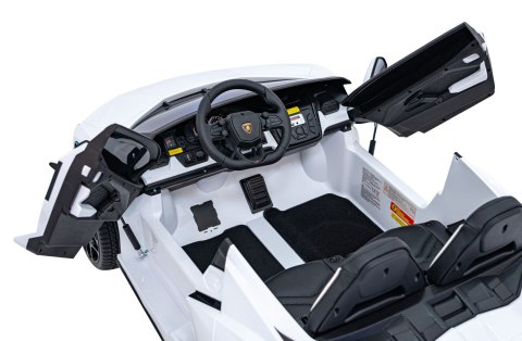 Pojazd Lamborghini Revuelto XL Biały Pojazd Lamborghini Revuelto XL Biały