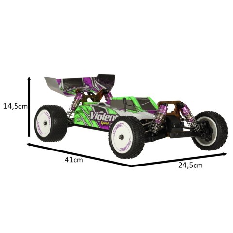 Samochód zdalnie sterowny terenowy wyczynowy WLToys 104002 1:10 4WD 2,4Ghz Kik Sp. z o. o. Sp. k. Samochód zdalnie sterowny terenowy wyczynowy WLToys 104002 1:10 4WD 2,4Ghz Kik Sp. z o. o. Sp. k.