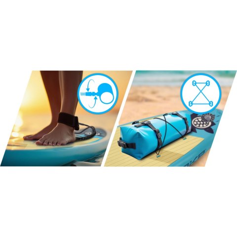 Deska SUP Aquasurf 275 x 76 x 12 cm Soke 850000 SOKE Deska SUP Aquasurf 275 x 76 x 12 cm Soke 850000 SOKE