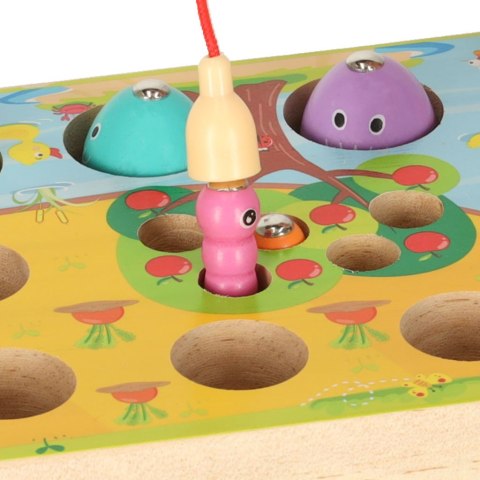 Gra drewniana montessori łowienie rybek marchewki robaczki Kik Sp. z o. o. Sp. k. Gra drewniana montessori łowienie rybek marchewki robaczki Kik Sp. z o. o. Sp. k.