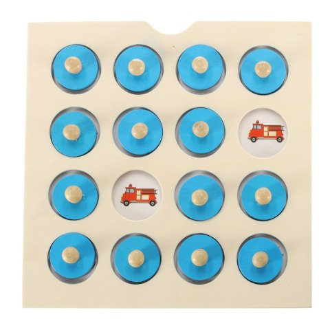Gra planszowa memory montessori zestaw puzzle drewniane 4 karty Kik Sp. z o. o. Sp. k. Gra planszowa memory montessori zestaw puzzle drewniane 4 karty Kik Sp. z o. o. Sp. k.