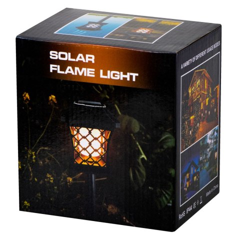 Lampa solarna ogrodowa ażurowa latarenka wisząca wbijana lampion 12 LED Kik Sp. z o. o. Sp. k. Lampa solarna ogrodowa ażurowa latarenka wisząca wbijana lampion 12 LED Kik Sp. z o. o. Sp. k.