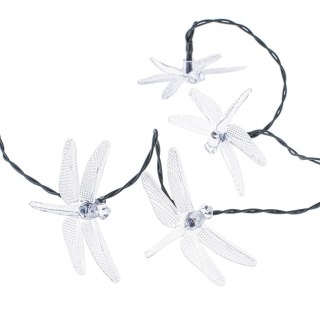 Lampki ogrodowe solarne ważki 6,5m 30LED multikolor Kik Sp. z o. o. Sp. k.