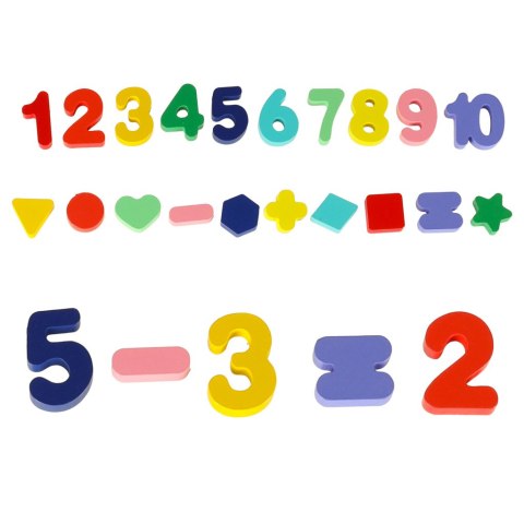 Liczydło drewniane sorter cyfry montessori 3w1 13x36cm Kik Sp. z o. o. Sp. k. Liczydło drewniane sorter cyfry montessori 3w1 13x36cm Kik Sp. z o. o. Sp. k.