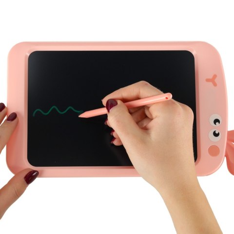 Tablet graficzny do rysowania dla dzieci znikopis tablica ekran LCD 8,5' królik róż Kik Sp. z o. o. Sp. k. Tablet graficzny do rysowania dla dzieci znikopis tablica ekran LCD 8,5' królik róż Kik Sp. z o. o. Sp. k.
