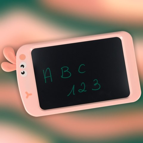Tablet graficzny do rysowania dla dzieci znikopis tablica ekran LCD 8,5' królik róż Kik Sp. z o. o. Sp. k. Tablet graficzny do rysowania dla dzieci znikopis tablica ekran LCD 8,5' królik róż Kik Sp. z o. o. Sp. k.