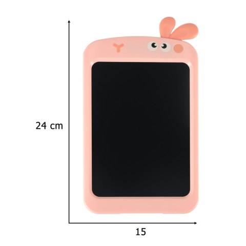 Tablet graficzny do rysowania dla dzieci znikopis tablica ekran LCD 8,5' królik róż Kik Sp. z o. o. Sp. k. Tablet graficzny do rysowania dla dzieci znikopis tablica ekran LCD 8,5' królik róż Kik Sp. z o. o. Sp. k.