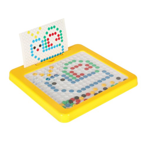 Tablica magnetyczna montessori mozaika kolorowe kropki żółta 26 x 26 cm Kik Sp. z o. o. Sp. k. Tablica magnetyczna montessori mozaika kolorowe kropki żółta 26 x 26 cm Kik Sp. z o. o. Sp. k.