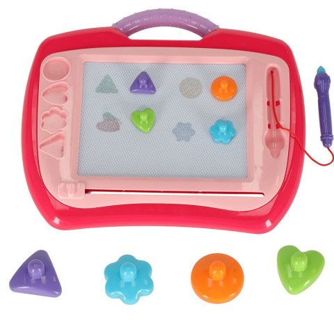 Tablica magnetyczna tablet do rysowania znikopis stempelki różowy XL Kik Sp. z o. o. Sp. k. Tablica magnetyczna tablet do rysowania znikopis stempelki różowy XL Kik Sp. z o. o. Sp. k.