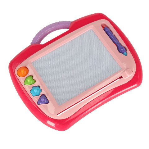 Tablica magnetyczna tablet do rysowania znikopis stempelki różowy XL Kik Sp. z o. o. Sp. k. Tablica magnetyczna tablet do rysowania znikopis stempelki różowy XL Kik Sp. z o. o. Sp. k.
