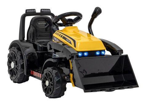 Traktor Spychacz G320 dla najmłodszych dzieci Żółty + Ruchoma łyżka + Melodie + Klakson + Światła LED Traktor Spychacz G320 dla najmłodszych dzieci Żółty + Ruchoma łyżka + Melodie + Klakson + Światła LED