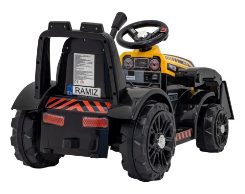 Traktor Spychacz G320 dla najmłodszych dzieci Żółty + Ruchoma łyżka + Melodie + Klakson + Światła LED Traktor Spychacz G320 dla najmłodszych dzieci Żółty + Ruchoma łyżka + Melodie + Klakson + Światła LED