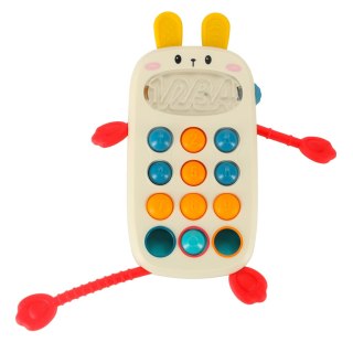 Zabawka sensoryczna gryzak dla niemowląt telefon Bibi-inn Kik Sp. z o. o. Sp. k.