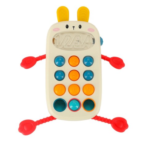Zabawka sensoryczna gryzak dla niemowląt telefon Bibi-inn Kik Sp. z o. o. Sp. k. Zabawka sensoryczna gryzak dla niemowląt telefon Bibi-inn Kik Sp. z o. o. Sp. k.