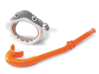 Zestaw do nurkowania Rekin Maska + Rurka INTEX 55944 szara Intex