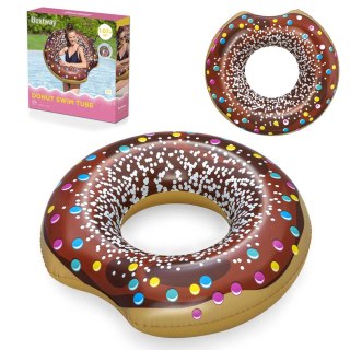 Dmuchane koło plażowe do pływania brązowy Donut 107cm BESTWAY Bestway