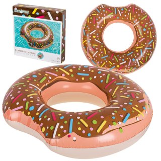 Kółko do pływania koło dmuchane BESTWAY 36188 donut brązowe 107cm Kik Sp. z o. o. Sp. k.