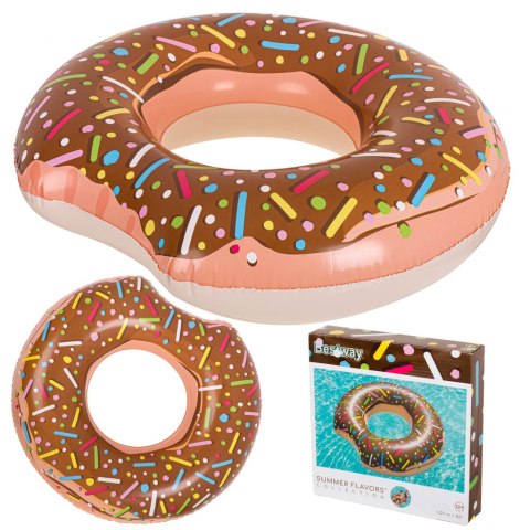 Kółko do pływania koło dmuchane BESTWAY 36188 donut brązowe 107cm Kik Sp. z o. o. Sp. k. Kółko do pływania koło dmuchane BESTWAY 36188 donut brązowe 107cm Kik Sp. z o. o. Sp. k.