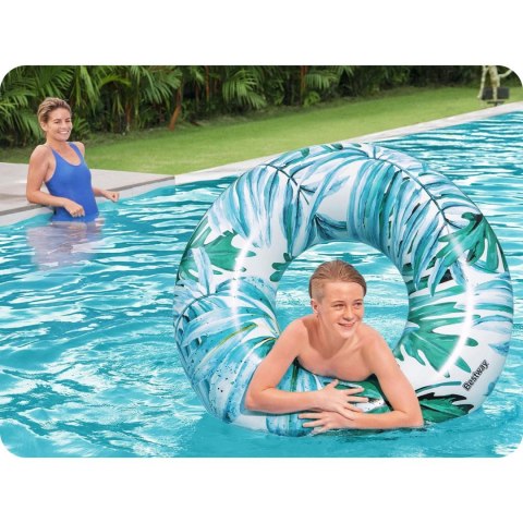 Koło do pływania 119cm Bestway 36237 niebieski Bestway Koło do pływania 119cm Bestway 36237 niebieski Bestway