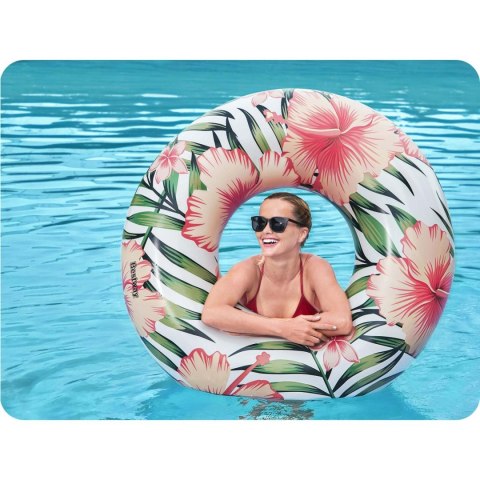 Koło do pływania 119cm Bestway 36237 różowy Bestway Koło do pływania 119cm Bestway 36237 różowy Bestway