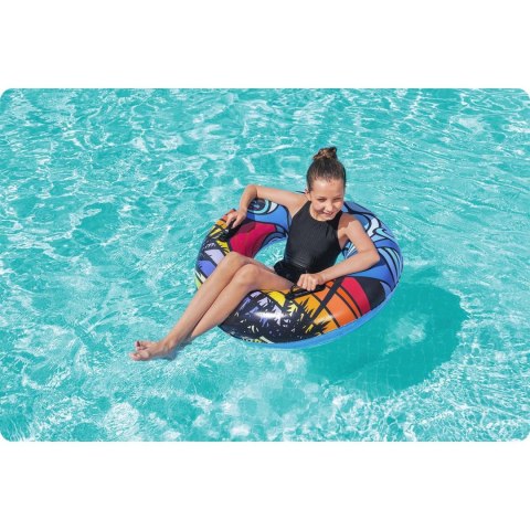Koło do pływania niebieskie 91 cm Bestway 36350 Bestway Koło do pływania niebieskie 91 cm Bestway 36350 Bestway
