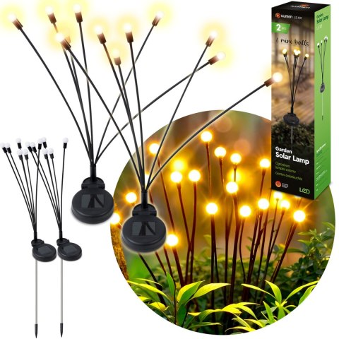 Lampka solarna świetliki 2szt Ilumen LS-101 Ilumen Lampka solarna świetliki 2szt Ilumen LS-101 Ilumen
